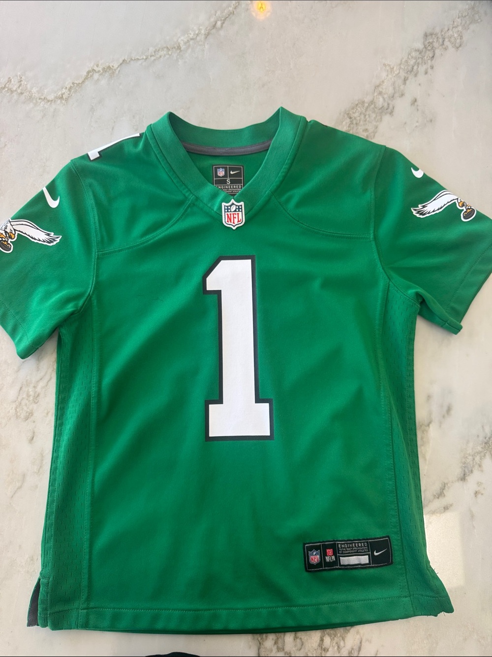 NFL Kids Green Hurts Jersey